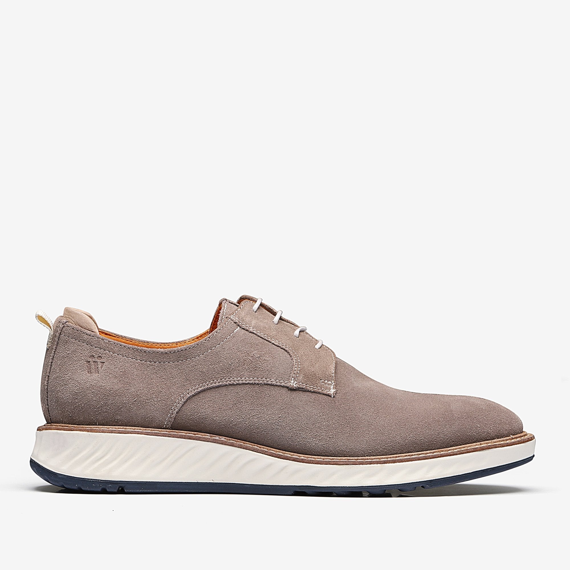 Sapato Masculino Derby Mancini Camurça Camel