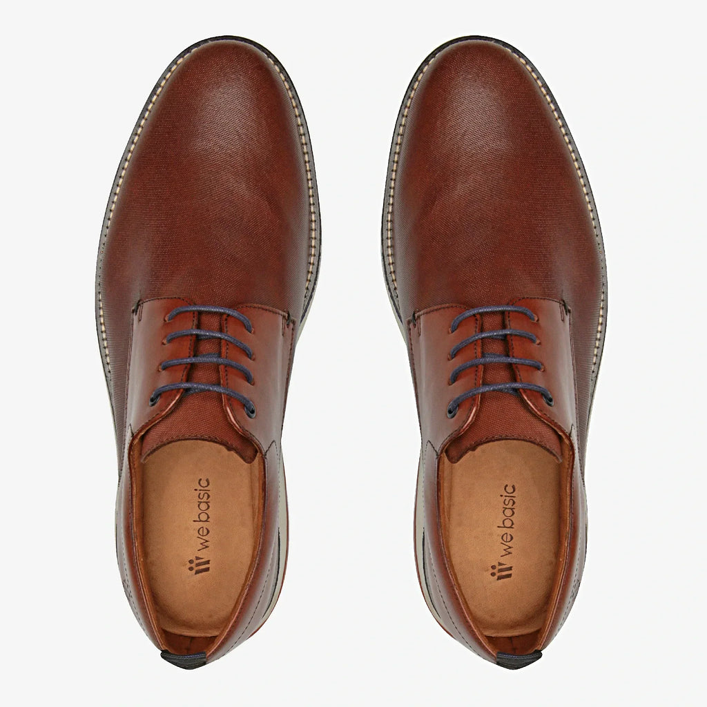 Sapato Masculino Derby - Winchester Conhaque