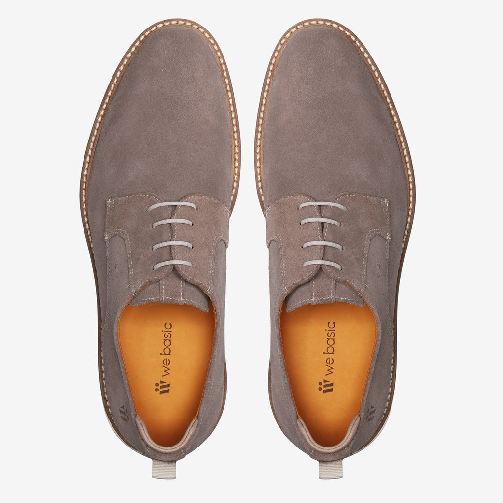 Sapato Masculino Derby Mancini Camurça Camel