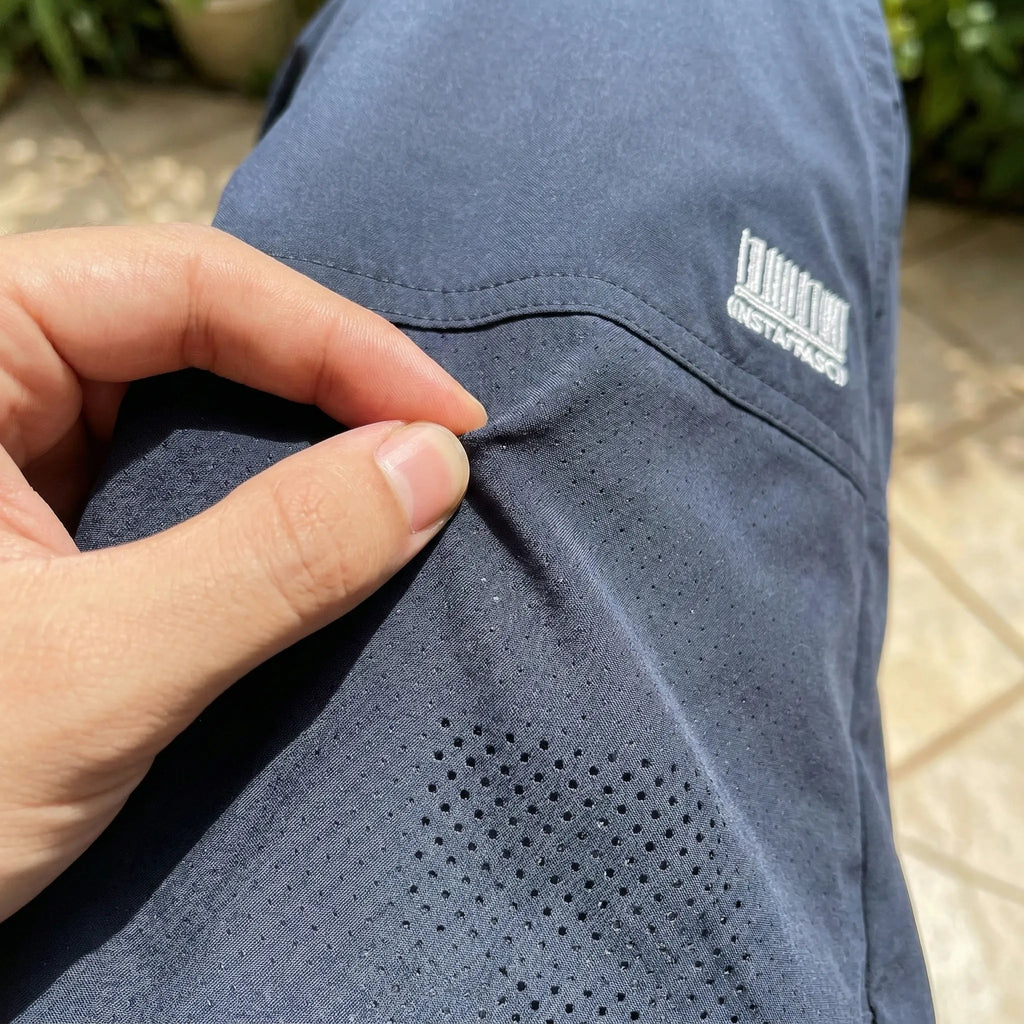 [Leve 5, Pague Só 3!] Bermuda Nexus Masculina em Tecido de Aparência de Nylon de Máxima Mobilidade com Ajuste Ergonômico e Costura Oculta