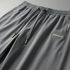 [Leve 3, Pague Só 2!] Calça Keldor Masculina em Tecido Ice Silk e Elastano de Alta Fluidez com Cós Elástico Ajustável