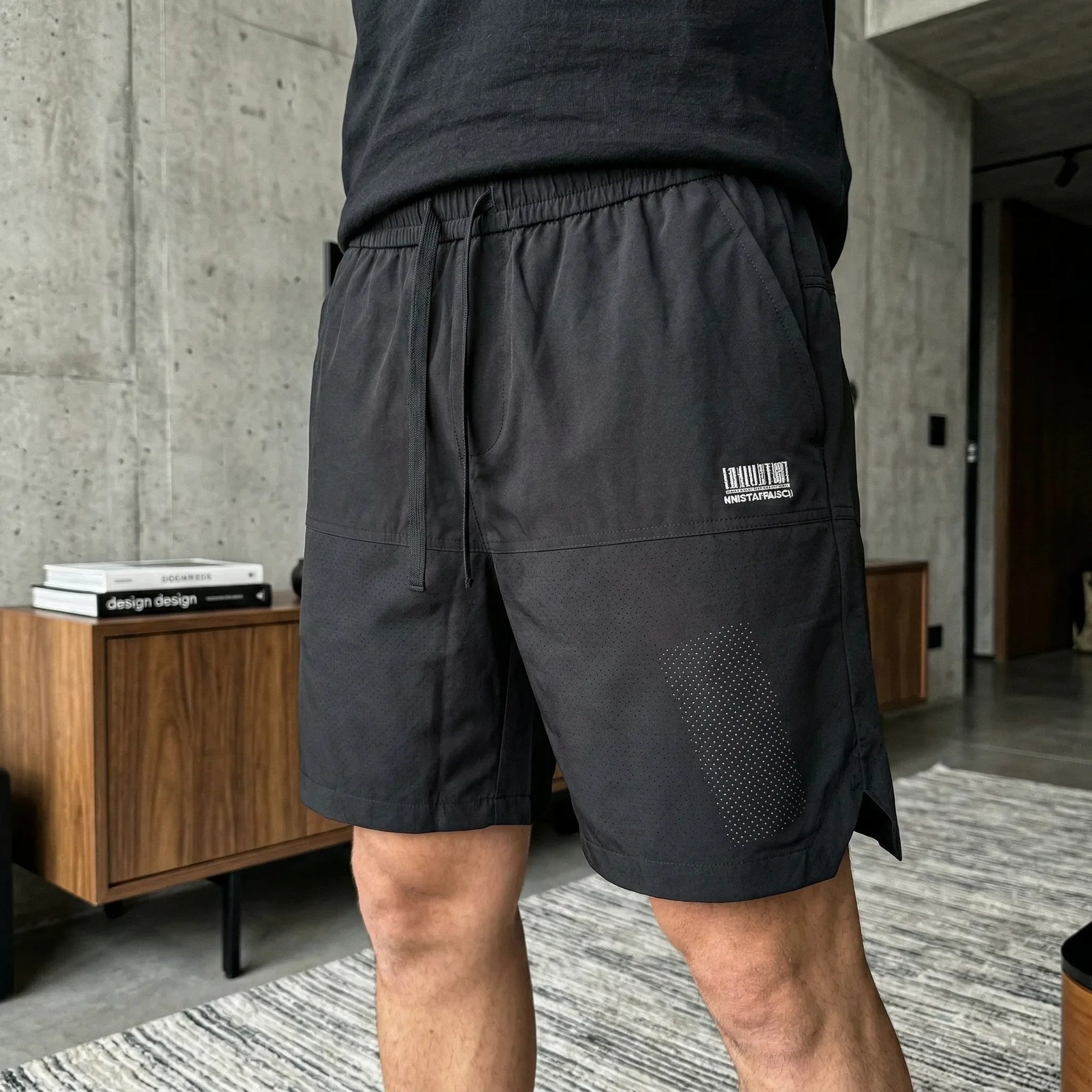 [Leve 5, Pague Só 3!] Bermuda Nexus Masculina em Tecido de Aparência de Nylon de Máxima Mobilidade com Ajuste Ergonômico e Costura Oculta