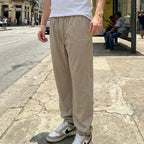 [Leve 3, Pague Só 2!] Calça Keldor Masculina em Tecido Ice Silk e Elastano de Alta Fluidez com Cós Elástico Ajustável