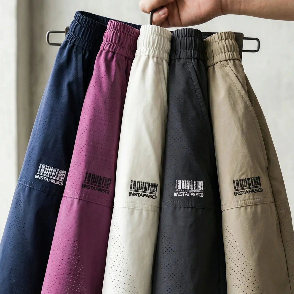 [Leve 5, Pague Só 3!] Bermuda Nexus Masculina em Tecido de Aparência de Nylon de Máxima Mobilidade com Ajuste Ergonômico e Costura Oculta