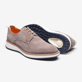 Sapato Masculino Derby Mancini Camurça Camel