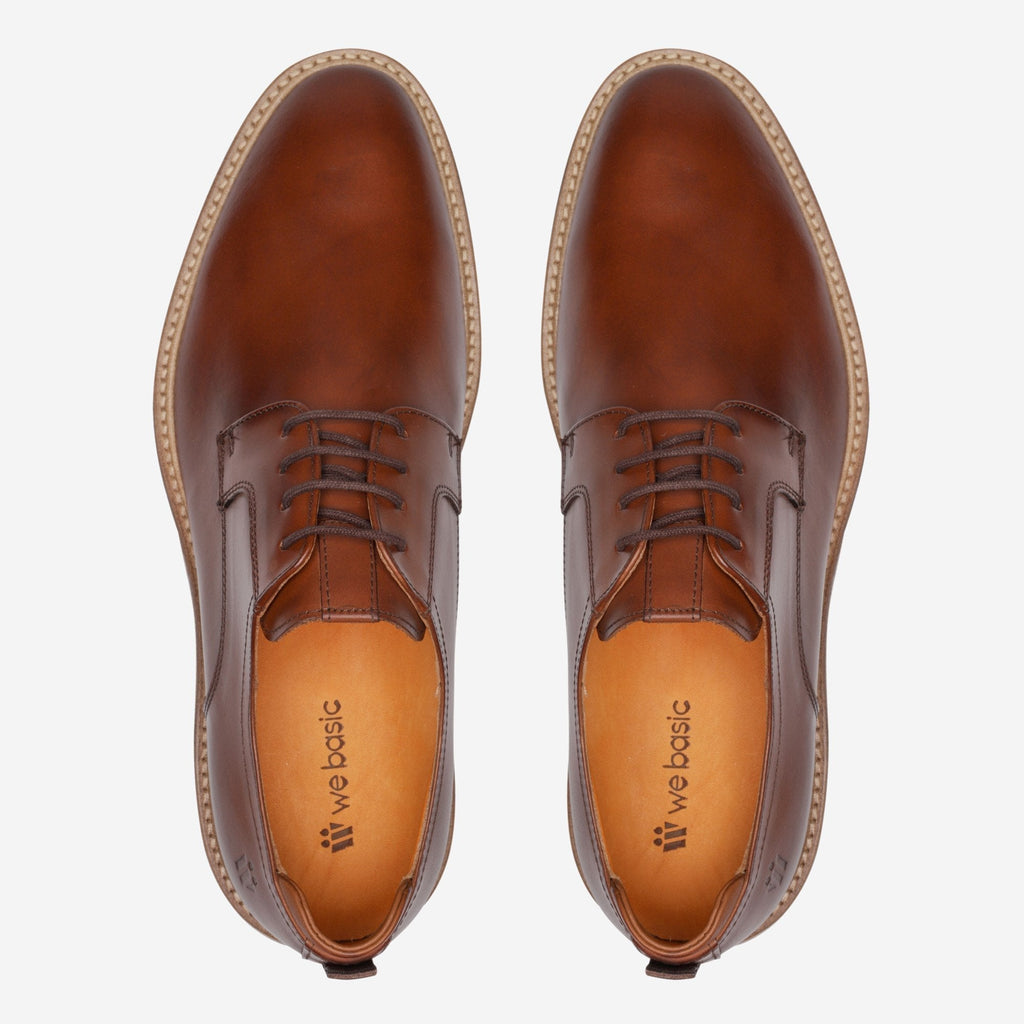 Sapato Masculino Derby Marrom - Mancini