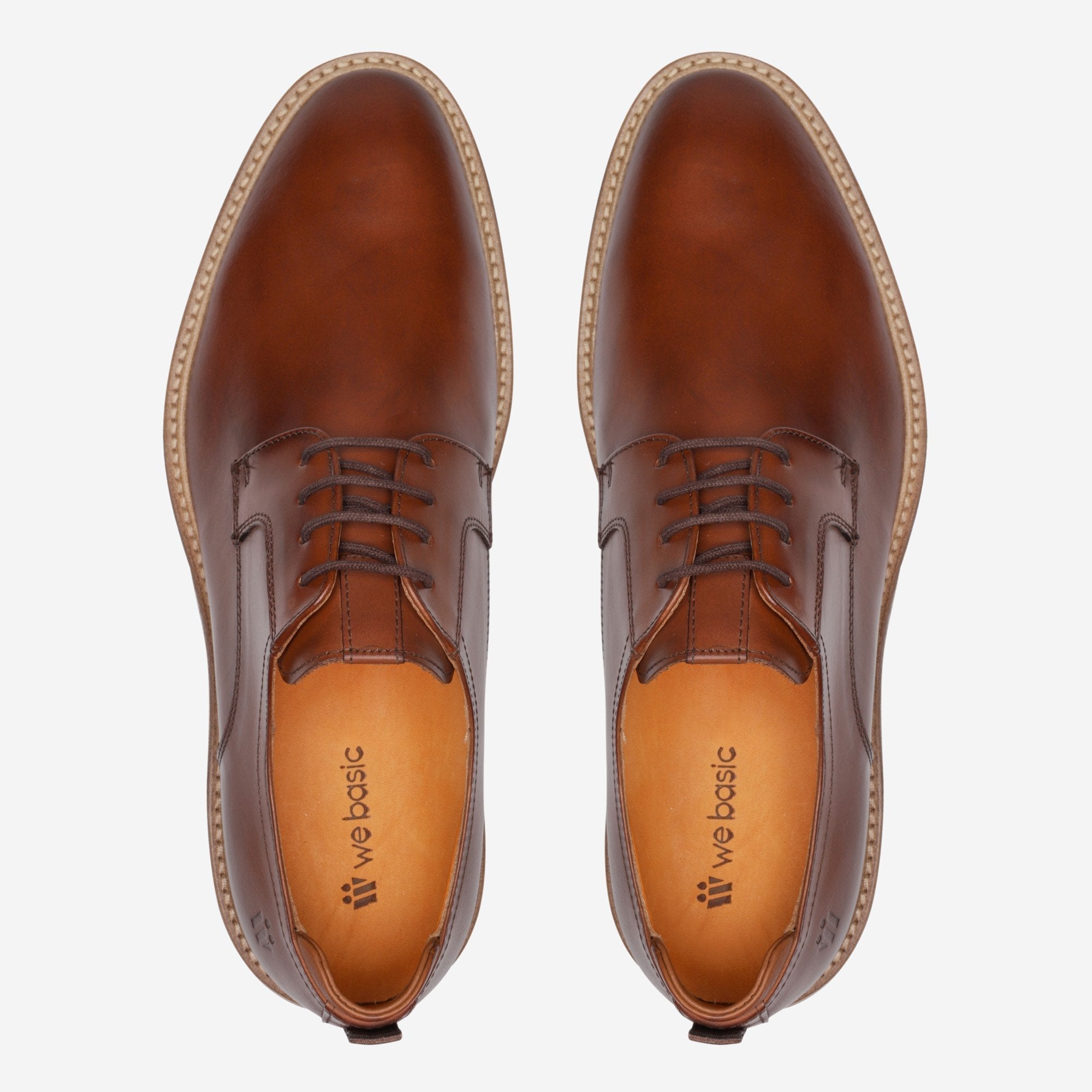 Sapato Masculino Derby Marrom - Mancini