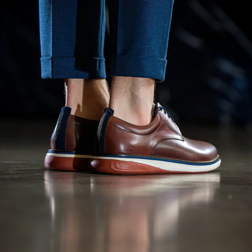 Sapato Masculino Derby - Winchester Conhaque