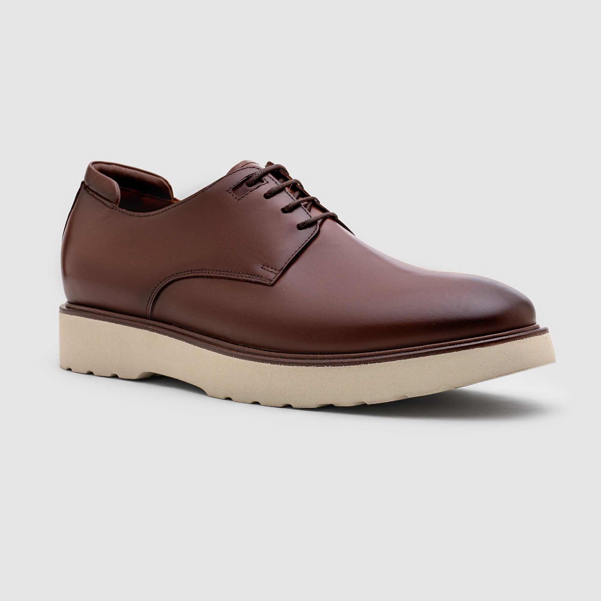 Sapato Masculino Derby Salvatore Café