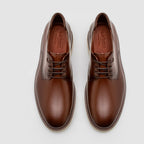 Sapato Masculino Derby Salvatore Café