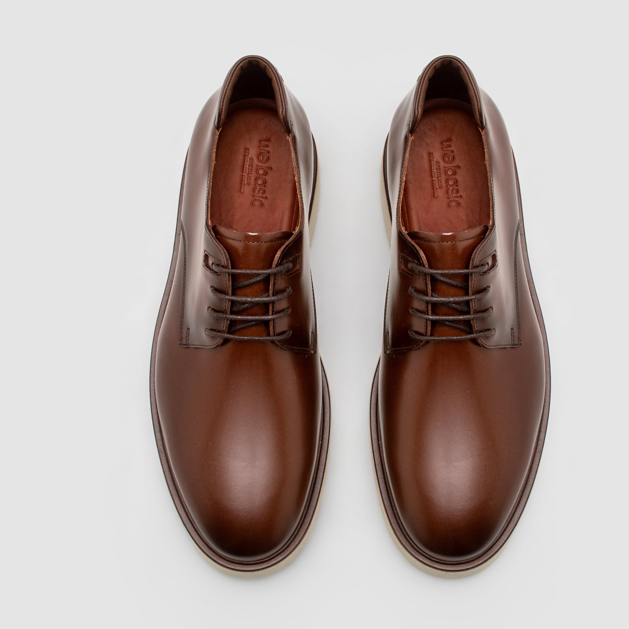 Sapato Masculino Derby Salvatore Café